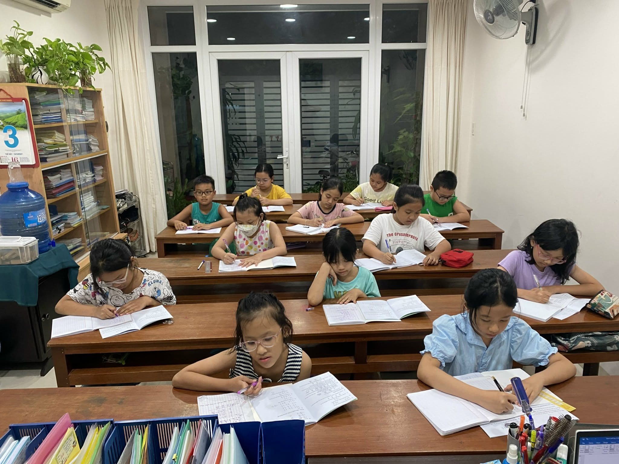 Ảnh khoa học toán tại trung tâm Thành Đạt Academy