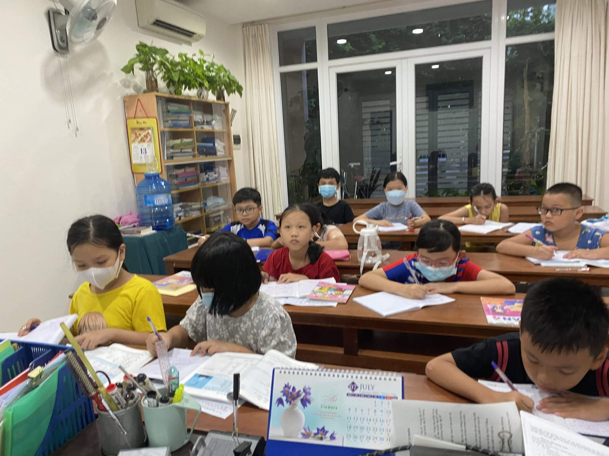 Ảnh khoa học toán tại trung tâm Thành Đạt Academy