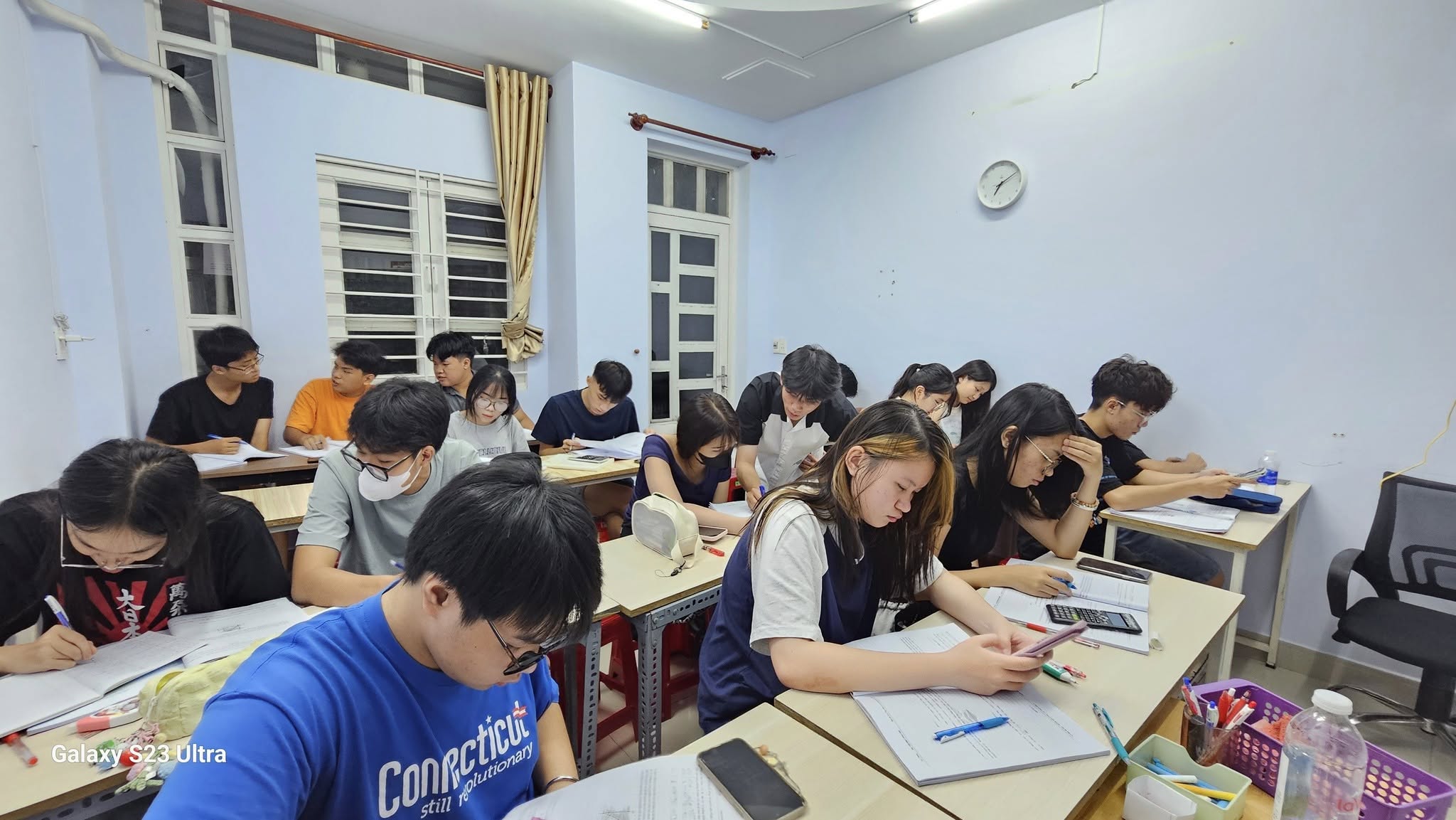Ảnh khoa học toán tại trung tâm Thành Đạt Academy